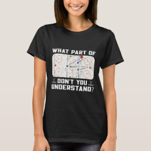 T-shirt Quelle Partie De Ne Comprenez-Vous Pas Drôle De Ho