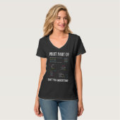 T-shirt Quelle partie de ne pas comprendre l'informatique (Devant entier)