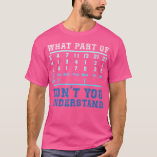 T-shirt Quelle Partie Ne Comprenez-Vous Pas La Nage D'Équi