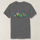 T-shirt Quelle planète êtes-vous en version (Design devant)