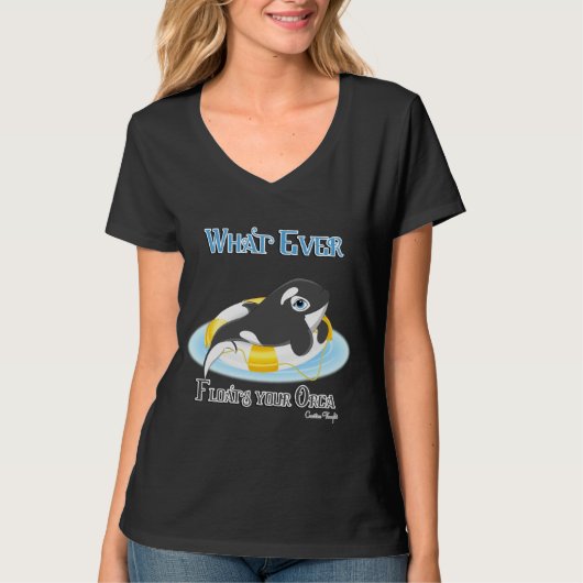 T-shirt Quelle Que Soit La Flotte De Votre Orca Whale (Devant)