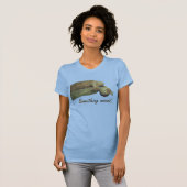 T-shirt Quelque chose a déplacé - la chemise (Devant entier)