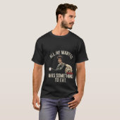 T-shirt Quelque Chose À Manger Rambo (Devant entier)