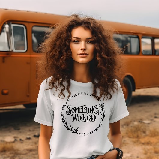 T-shirt Quelque Chose De Déchirant Halloween