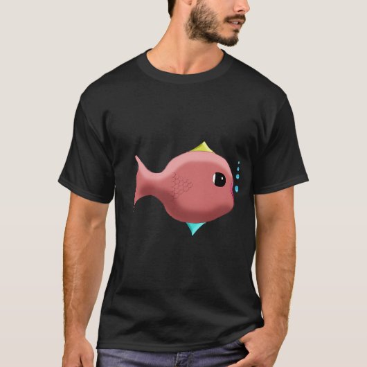 T-shirt Quelque chose de louche fond transparent (Devant)