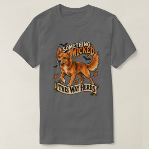 T-shirt Quelque chose de méchant rassemble ce chien d'Hall