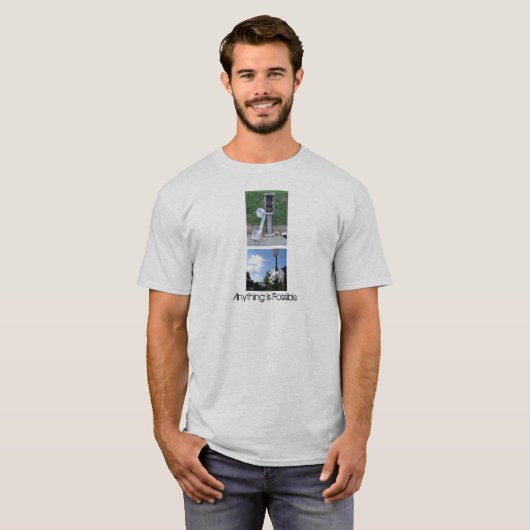T-shirt Quelque chose est possible (Devant entier)