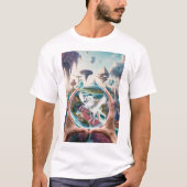 T-shirt Quelque part là-bas - Ce n'est pas faire croire (Devant)