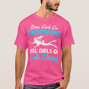 T-shirt Quelques Filles Aller Baigner Véritables Filles Al