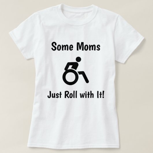 T-shirt Quelques mamans roulent juste avec lui… avec le (Design devant)