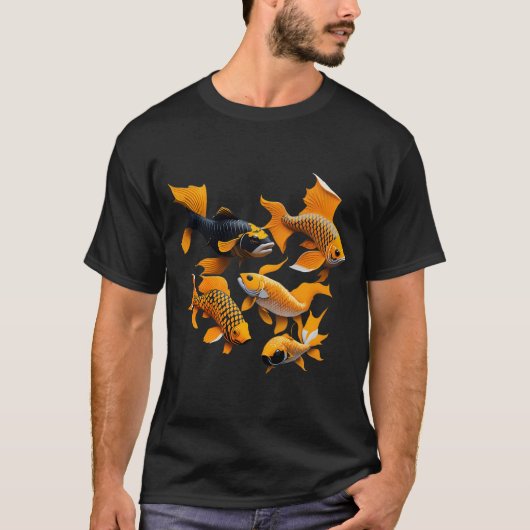 T-shirt quelques poissons (Devant)