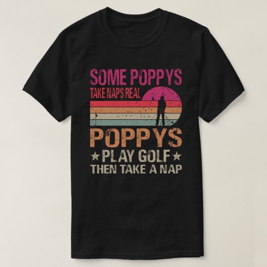 T-shirt Quelques Poppys Prendre Des Naps Vraiment Poppys J (Design devant)