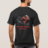 T-shirt Quelques programmes de Rocket ne meurent jamais (Dos)
