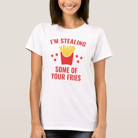 T-shirt Quelques Tes Fries (Devant)