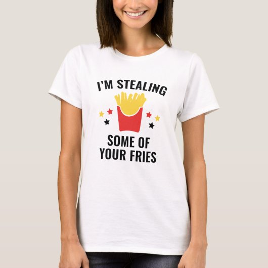 T-shirt Quelques Tes Fries (Devant)