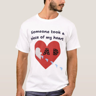 T-shirt Quelqu'un a pris un morceau de mon cœur – Ensemble