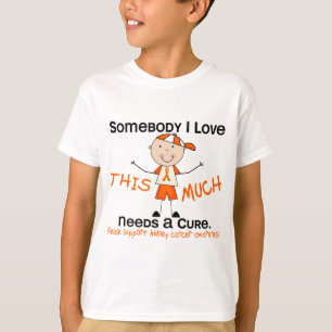 T-shirt Quelqu'un amour d'I - Cancer de rein (garçon)