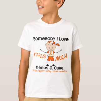 T-shirt Quelqu'un amour d'I - Cancer de rein (garçon)