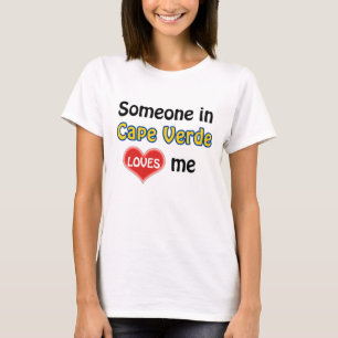 T-shirt Quelqu'un au Cap Vert m'aime