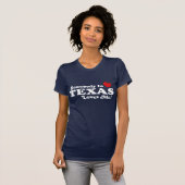 T-shirt Quelqu'Un Au Texas M'Aime (Devant entier)
