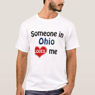 T-shirt Quelqu'un dans l'Ohio m'aime