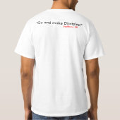 T-shirt quelqu'un disent le pasteur ! (Dos)