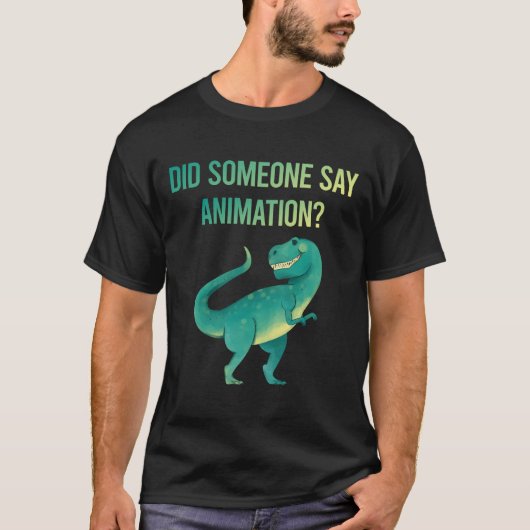 T-shirt Quelqu'Un Dit Animation (Devant)
