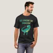 T-shirt Quelqu'Un Dit Animation (Devant entier)