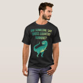 T-shirt Quelqu'Un Dit Runner Run Runner (Devant entier)