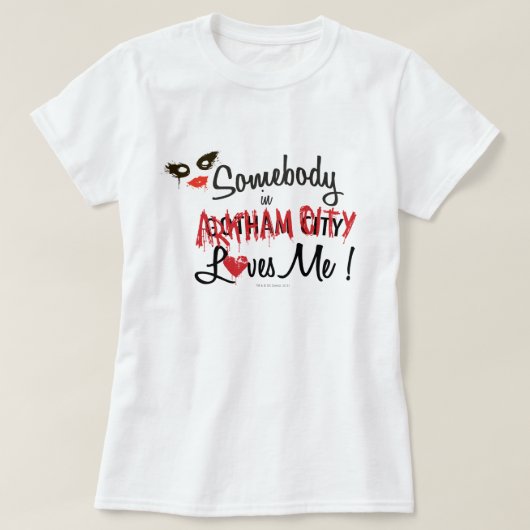 T-shirt Quelqu'un en AC m'aime (Design devant)
