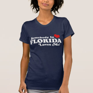 T-shirt Quelqu'Un En Floride M'Aime