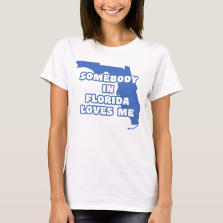 T-shirt Quelqu'un en Floride m'aime