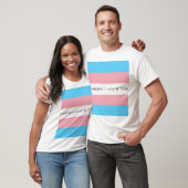 T-shirt Quelqu'un que j'aime est trans (Unisexe)