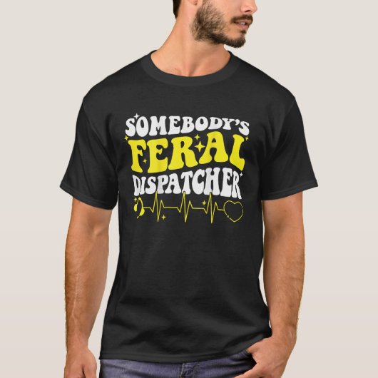 T-shirt Quelqu'un s Feral Dispatcher Coquette Bow (Devant)