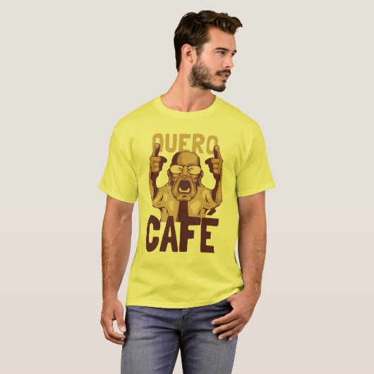 T-shirt Quero Cafe (Devant entier)