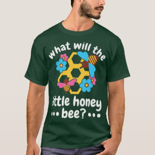 T-shirt Qu'est-ce que Baby Bee Genre Révéler Garçon Miel B