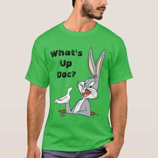 T-shirt QU'EST-CE QUE C'EST, DOC? ™ BUGS BUNNY ™ Rabbit Ho (Devant)