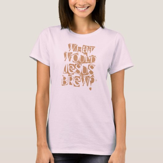T-shirt Qu'est-ce que Jésus Brûlerait ? (Devant)