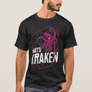 T-shirt Qu'est-ce que Kraken Squid Octopus