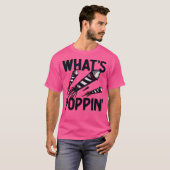 T-shirt Qu'est-ce que Poppin' (Devant entier)