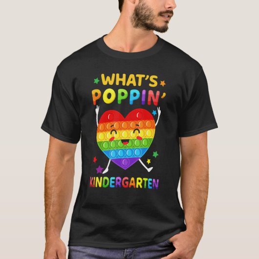 T-shirt Qu'est-ce que Poppin jardin d'enfants Retour à l'é (Devant)