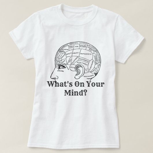 T-shirt Qu'est-ce que vous pensez ? (Design devant)