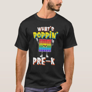 T-shirt Qu'est-ce qui est Poppin' pour le jouet fidget de