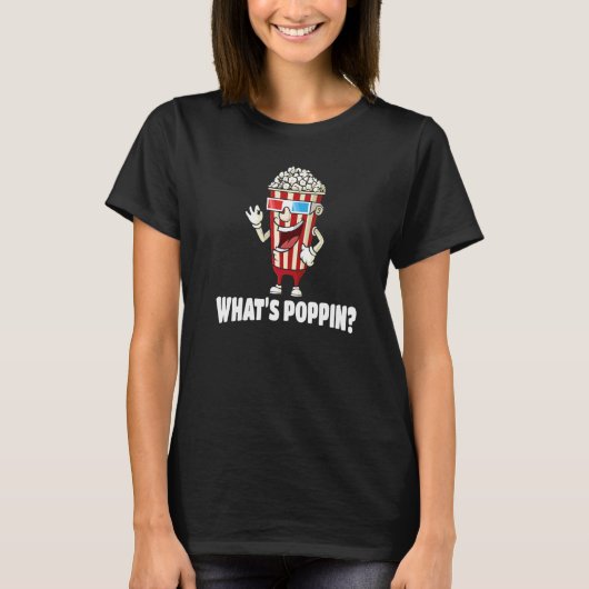 T-shirt Qu'est-ce qui Pète Popcorn (Devant)