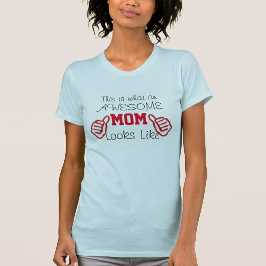 T-shirt qu'est-ce qu'une mère géniale ressemble à un t-shi (Devant)