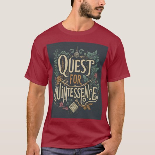 T-shirt "Quest for Quintessence" (Devant)