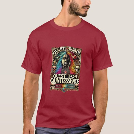 T-shirt Quest for Quintessence (Devant)