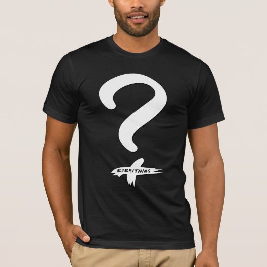 T-shirt Question (Devant)