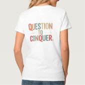 T-shirt Question à conquérir (Dos)