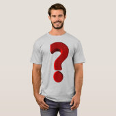 T-shirt Question Mark T Shirt (Devant entier)